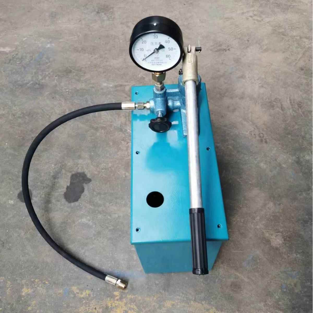 银川40kg手动压力泵水管手动打压泵手动试压机