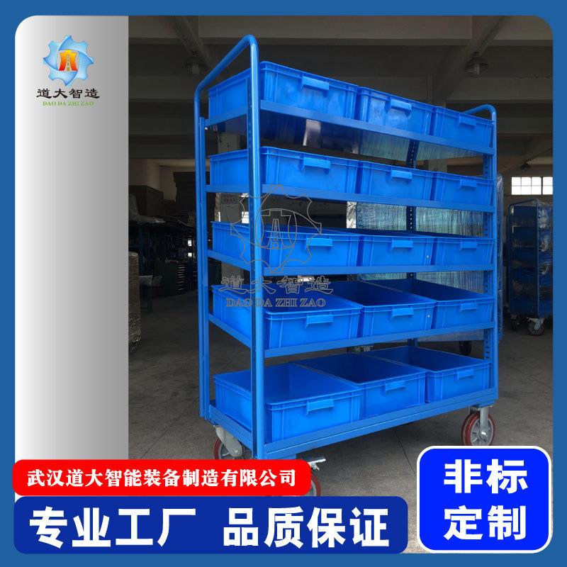 工厂直销多层轻型置物架台车轻型钢制展示架多功能收纳货架手推车