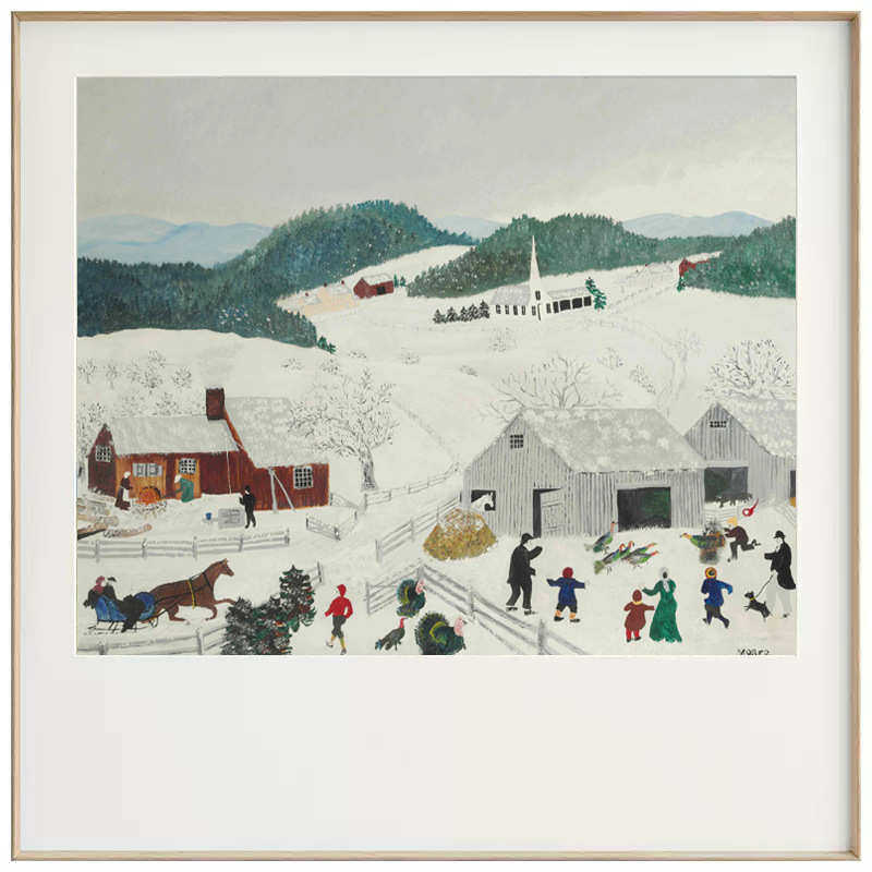 卧室客厅田园背景北床头画餐厅饭厅沙发挂画装饰画欧风墙壁风景