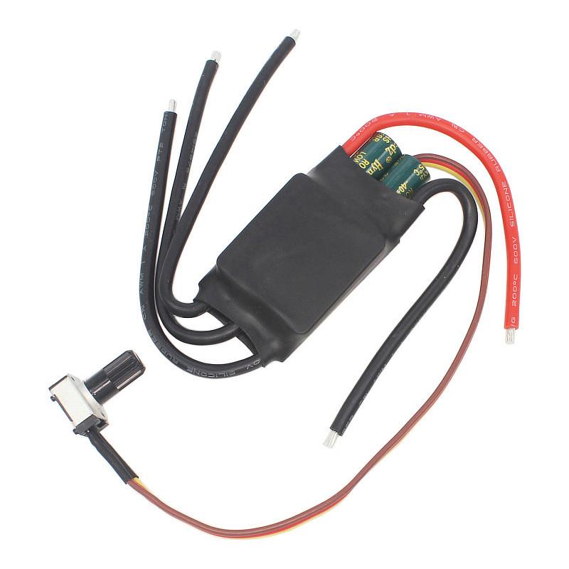 12V24V三相无刷驱动 大功率小型无刷无霍尔控制器 电位器调速版