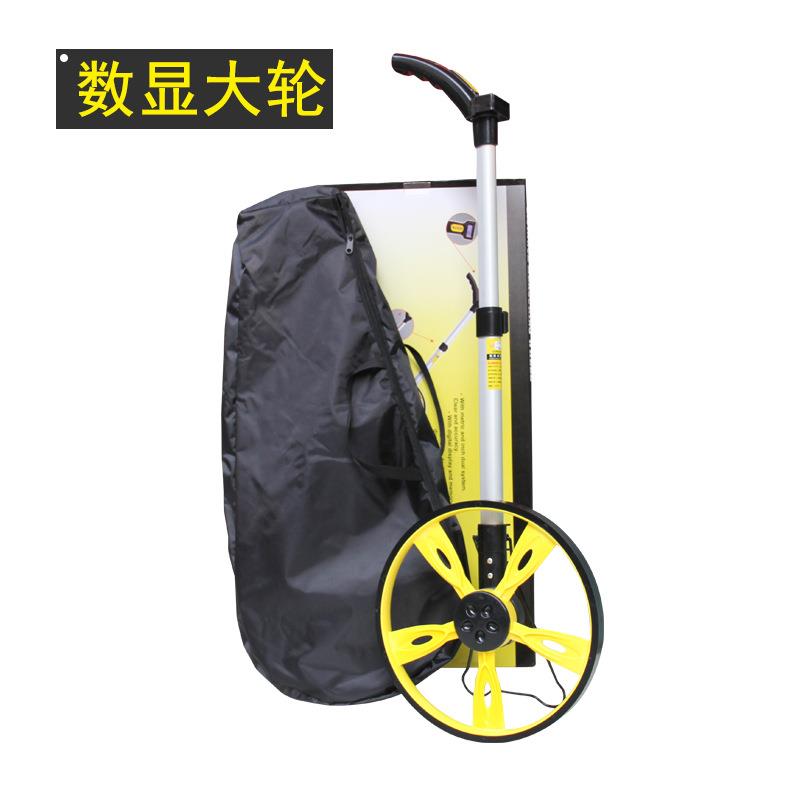 户外道路测距轮手推式机械大轮式测距仪手推滚轮尺子数显测量轮