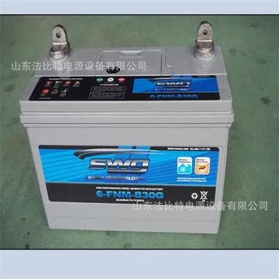 swg思吾高柴油发电机组蓄电池6-FNM-830G/12V150Ah上柴 玉柴适用