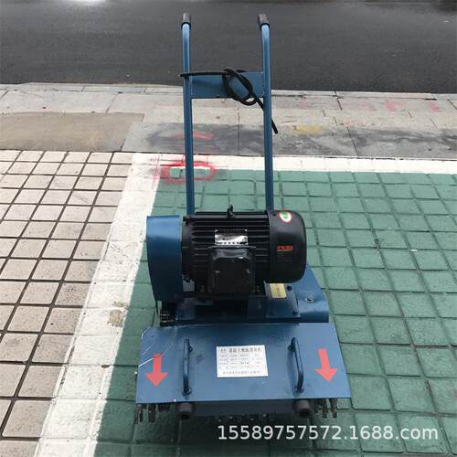 无链条式水泥路面清灰机 合金刀头铣刨机 混凝土地面清渣机