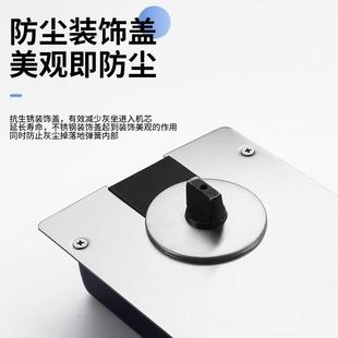 玻璃门弹ST K11簧H220B重型地不有定位地弹簧框无框门818地簧配通