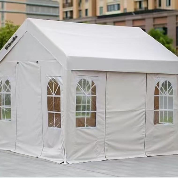 网红集市摆摊帐篷活动商用遮阳棚家用雨棚车库户外露营帐篷
