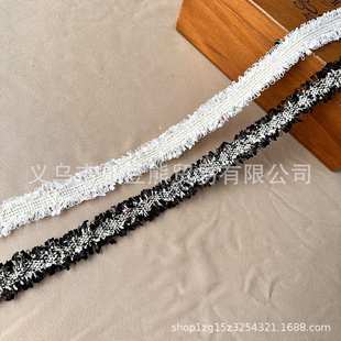 花边辅料批发现货服装 毛须蕾丝花边棉线包装 材料辅料手工流苏配饰