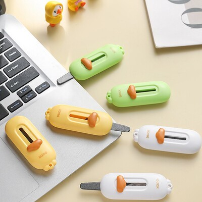 Yellow Duck Magnetic Box Cutter, a portable and handy tool f