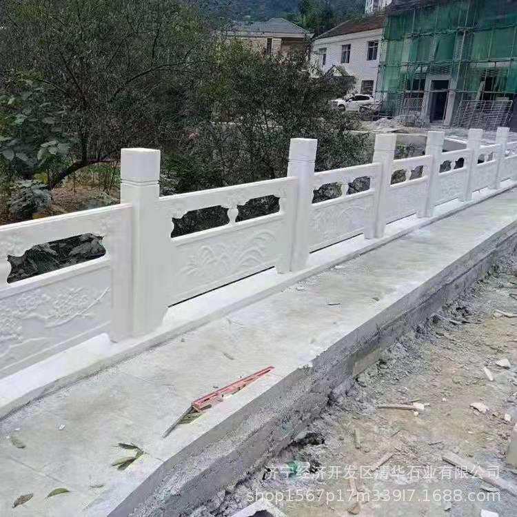 石栏杆石护栏阳台石栏杆景区护栏学校升旗台围栏景区水桥栏杆