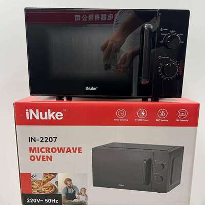 20L/25LMicrowaveOven家用多功能微波炉转盘式机械旋钮外贸出口