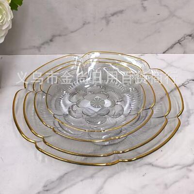 Fruit Platter for Home Living Room - PET Tray in Large, Medi