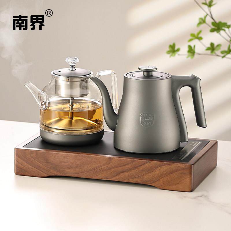全自动双底部上水烧水壶泡茶专用茶台一体嵌入式快煮壶保温煮茶器