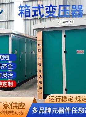箱式变压器欧式箱变路灯配电房YB预装式成套箱式变电站厂家630KVA