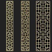 实木花格东阳木雕彷古门窗镂空悬吊式 木格栅 天花板隔断屏风新中式