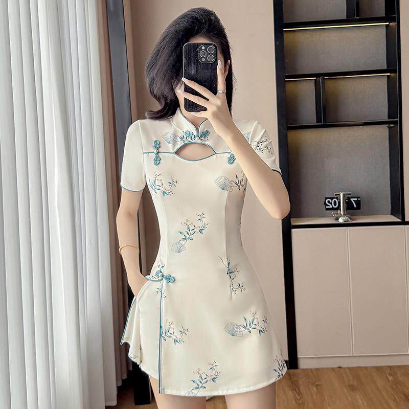 推拿师工作服年轻款镂空性感气质款美容师皮肤管理师足疗足疗工衣