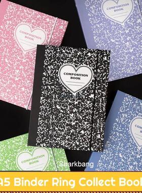 Sharkbang A5 Binder Ring Hard Cover Composition Collect Book