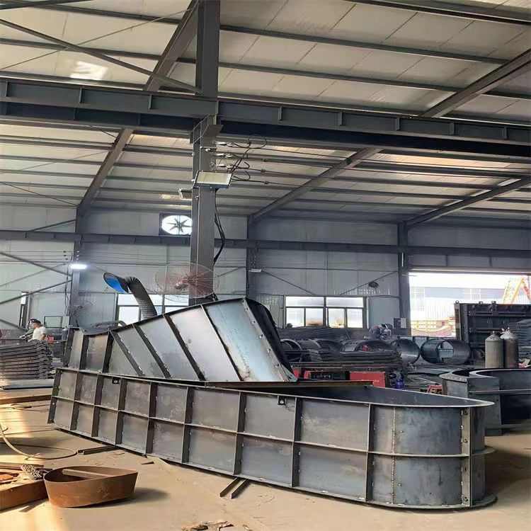 船舶收费岛钢模具高速公路ETC收费站模具分体式防撞安全岛模具