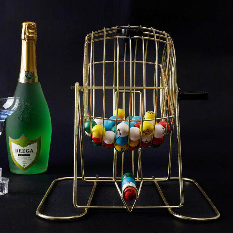 大号摇奖机抽奖年会婚宴BINGO游戏宾果司仪宴会活动摇号机75球