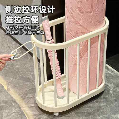 隔夜衣服放哪？脏衣篮收纳筐架子大容量带轮子可移动服家用置物架