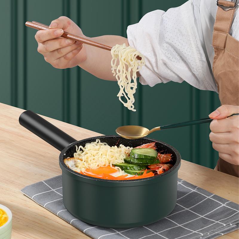 带蒸笼不沾奶锅 婴儿宝宝辅食锅 家用泡面奶锅 煤气灶电磁炉通用
