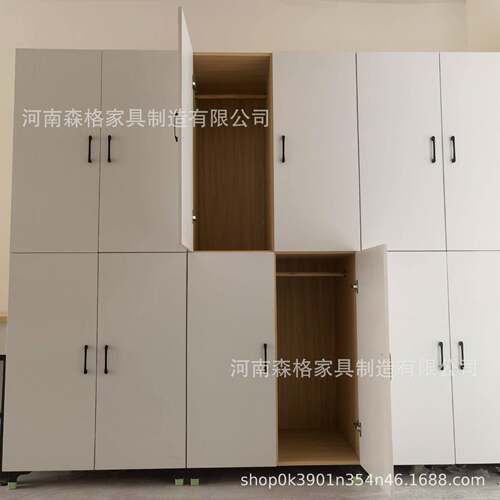 新品宿舍衣柜学生公寓四门衣柜六门更多功能实木厂家收纳