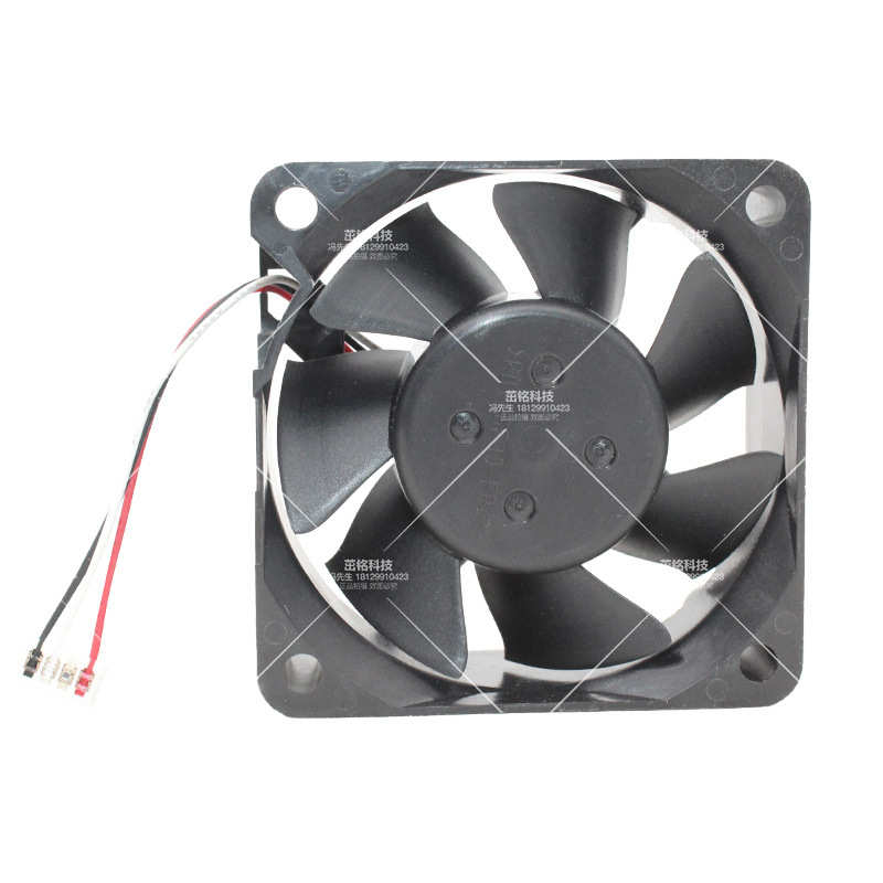 2410RL-05W-B49超静音NMB系统散热风扇6025 24V 0.1A变频器3线6CM