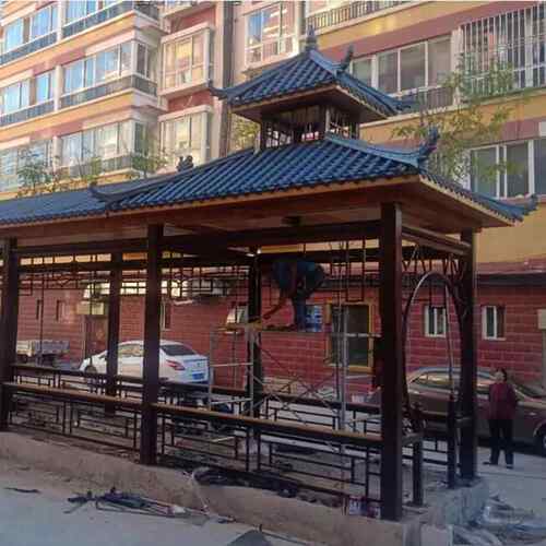 一体仿古屋瓦脂瓦片檐装饰154瓦塑树料瓦围屋顶墙瓦琉璃瓦青瓦复