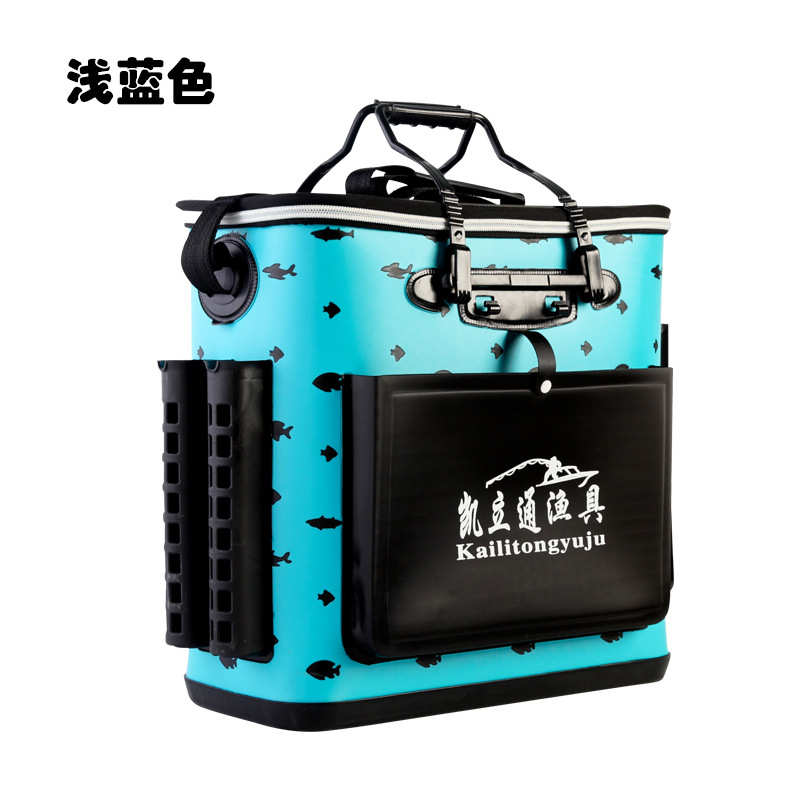 厚EVA水桶 活鱼箱 高活鱼桶 高鱼护桶复合料