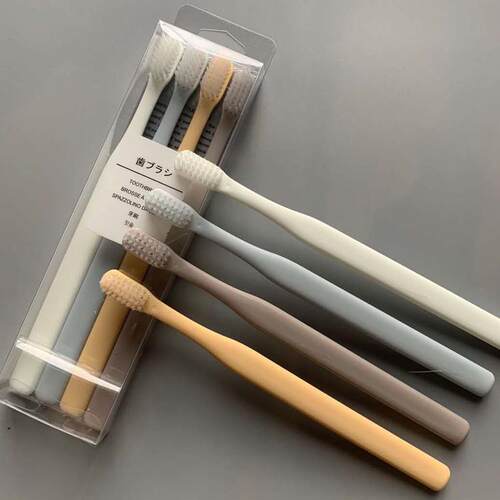 MUJI-style 4-pack of adult Japanese-quality plain color toot