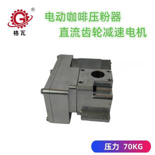 格瓦非标DC减速马机 商用咖啡电动压粉机锤 24V直流齿轮减速电机