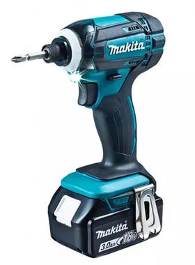 牧田充电电式起机充钻D电动螺丝批24418V冲击电子钻多功能电批DT1