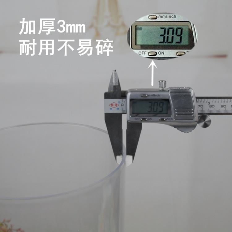韩式婚礼路引亚克力花瓶富贵竹塑料圆直筒鲜花醒花桶化妆空易梵斯