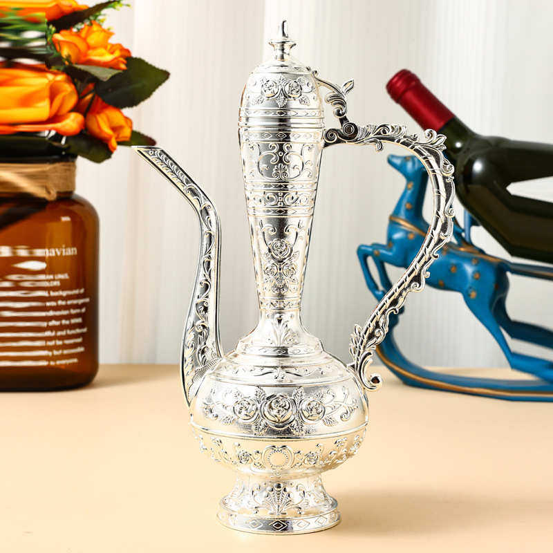 酒器家用到欧式酒具酒壶酒壶分器敬青铜白酒复古创意结婚摆件金属