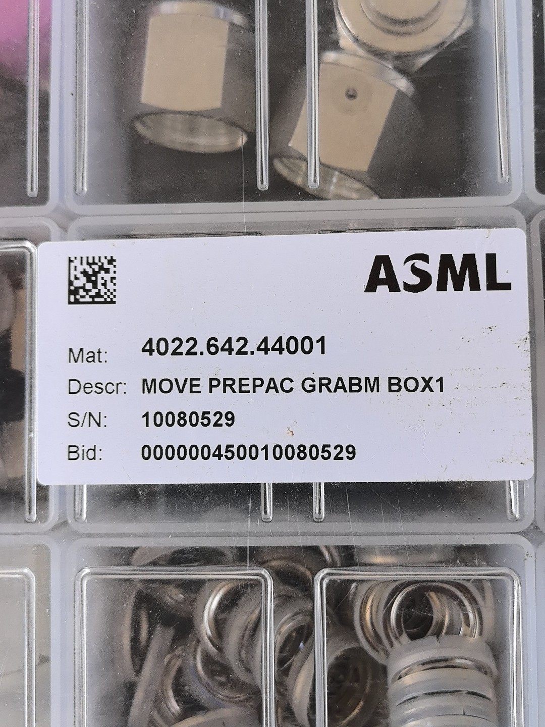 ASML 料号:4022.642.44001