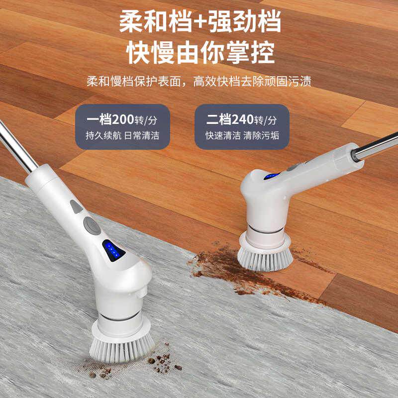 电动多功能清洁刷家用厨房浴室卫生间地板手动强力多刷头清洁,家庭/个人清洁工具,钢丝球/钢丝刷,淘宝优惠券,粉丝福利购,淘宝优惠卷