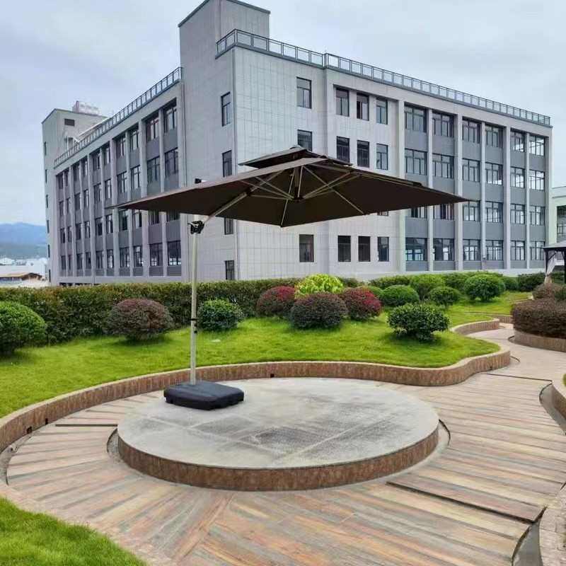 沙滩遮阳伞罗马太阳伞防晒隔热游泳池花园露台商用游乐场咖啡厅