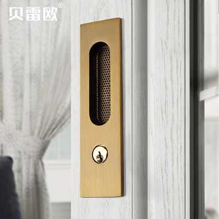 木门移门锁推拉门门锁室内卧方形移门室书房门阳房台厨卫生间滑钩