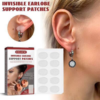EELHOE Invisible Earlobe Support Patches, Ear Support Patche