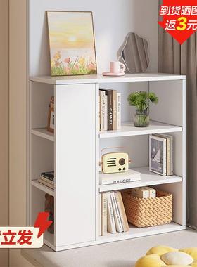 飘窗柜简易户落地MTJ子书架置架小型房间书柜矮格柜收纳柜杂物物