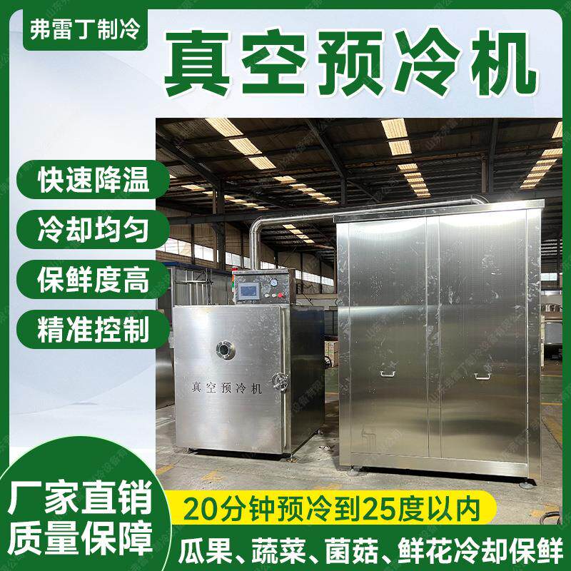 卤素鸡豆干真空预冷机德州扒鸡快速冷却设备贯通门快速预冷机