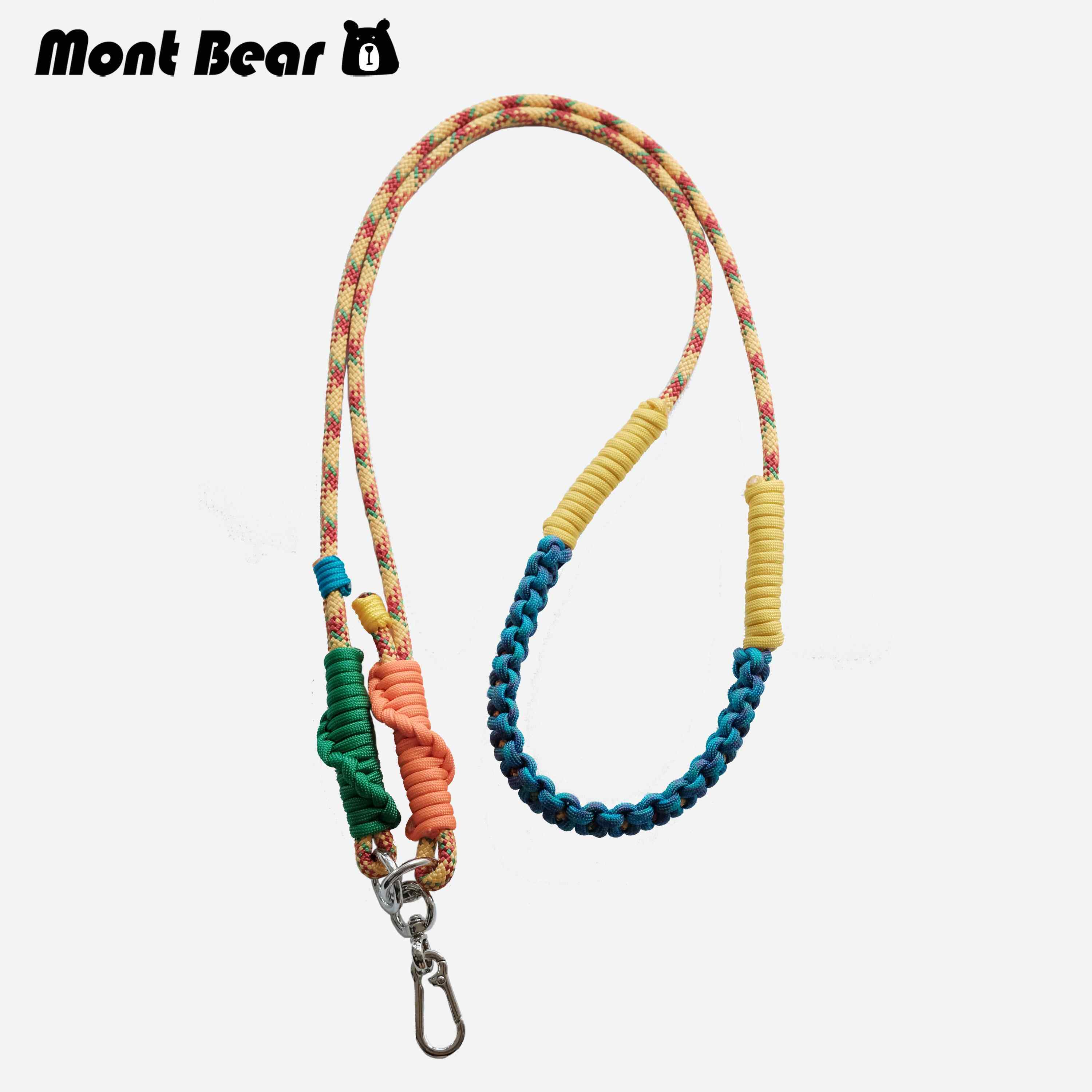 原创手机挂绳斜挎可背手机链相机包包肩带背带手工伞绳编织户外