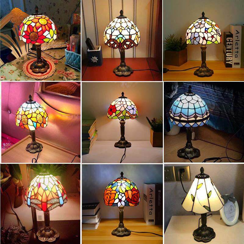 BC10现代简约地中海田园礼品台灯卧室咖啡厅灯具温馨学生床头小夜