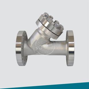 Y型法兰过滤器GLY41W 100P化工部标准PN100公斤20目—400目不锈钢