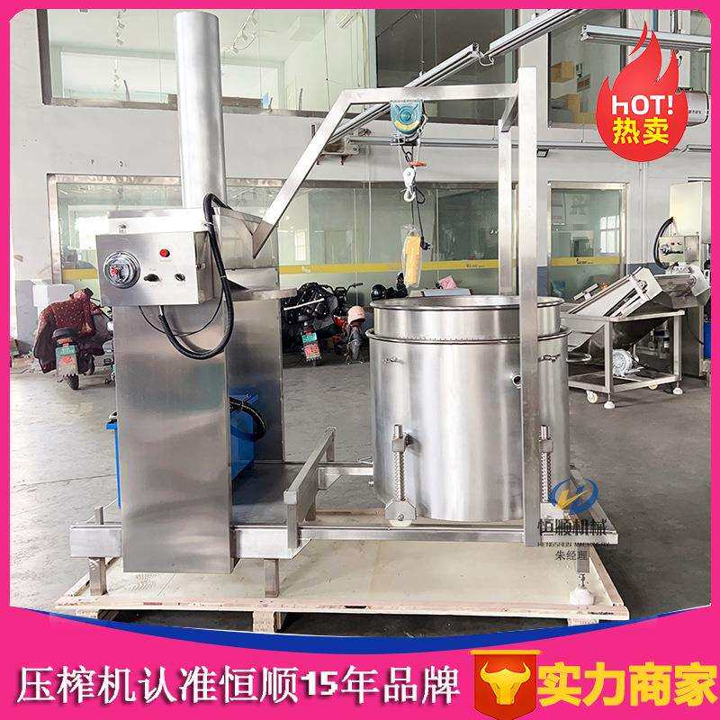 农家自酿梅子酒过滤提取榨汁机发酵沙棘果原浆压榨机液压压滤机