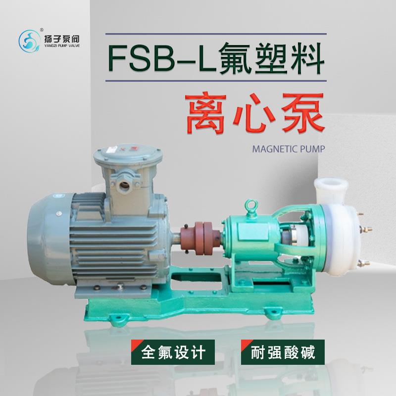 FSB25/32/40/50/65/80氟塑料离心泵四氟泵耐酸耐酸碱泵化工泵