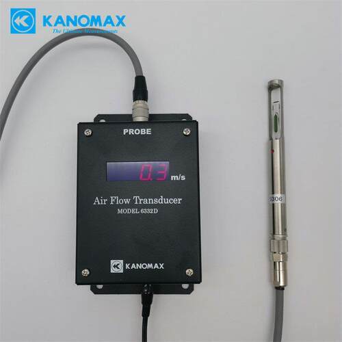 加野Kanomax 6332风速变送器MODEL6332D在线式风速仪