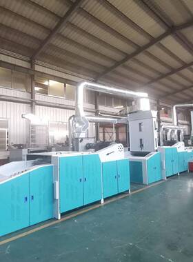 顺发全自动清弹机 再生棉破碎机梳棉机马路粘清弹机涤棉处理设备