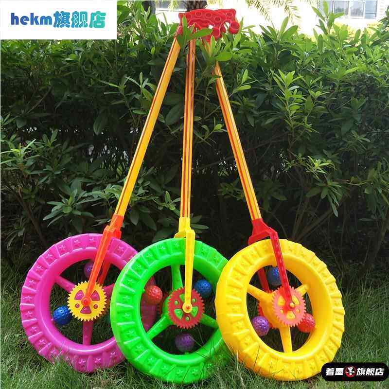 助步塑料玩沙学步车推拉小孩手推独轮车儿童玩具益智单轮车推车。
