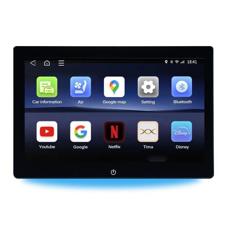 10..1寸外挂安显示器101寸头枕1显卓示器IDP车载头枕显示器280*72