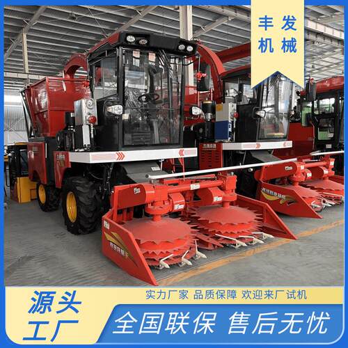 厂家直发圆盘式青储饲料收割机悬挂型全株玉米收获机效率高速度快
