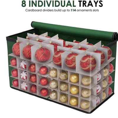 新大品圣诞收纳盒容纳量圣诞装SN00121品收箱热饰销圣诞盒